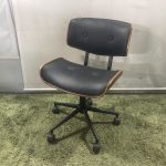 埼玉県/川越市/出張買取/大川家具/TOHMA/東馬/グラム ワークチェア BK /オフィスチェア/ブラック/ブラウン/モダン/レトロの買取事例