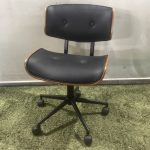 埼玉県/川越市/出張買取/大川家具/TOHMA/東馬/グラム ワークチェア BK /オフィスチェア/ブラック/ブラウン/モダン/レトロの買取事例