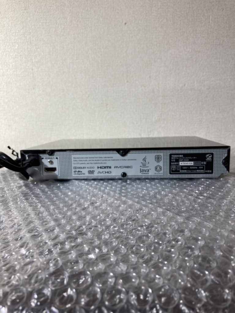 千葉県八千代市で出張買取したTOSHIBA 東芝のブルーレイレコーダーの買取事例写真