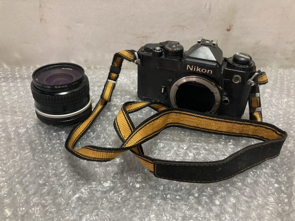 千葉県八千代市で出張買取したNikon ニコンの一眼レフカメラ（ジャンク）の買取事例写真