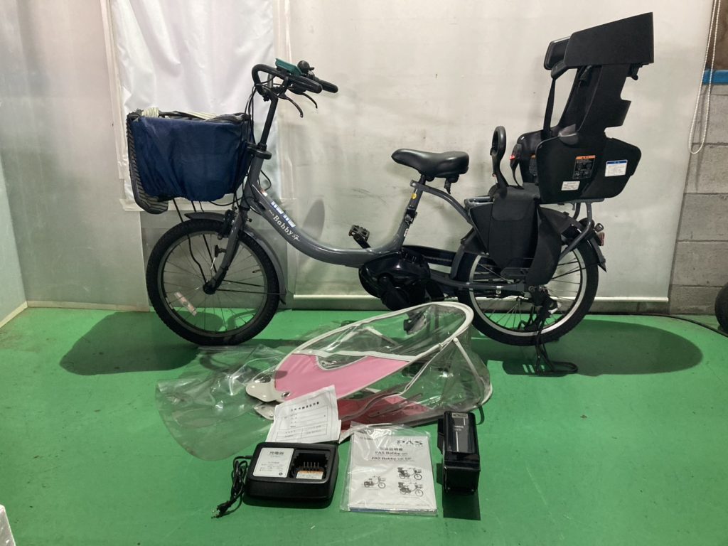 千葉県八千代市で出張買取したYAMAHA ヤマハの自転車用品の買取事例写真