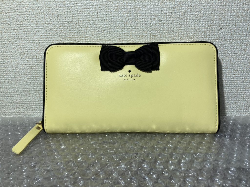 千葉県柏市で出張買取したケイトスペードの財布の買取事例写真