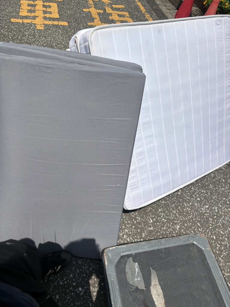 千葉県市原市での不用品回収の作業前の様子