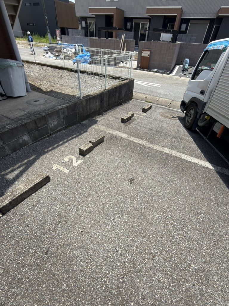 千葉県東金市での不用品回収の作業後の様子