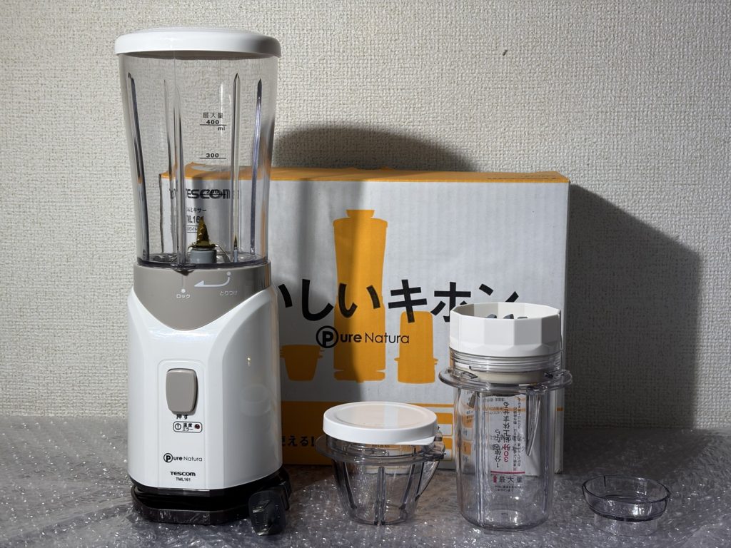 千葉県千葉市中央区で出張買取したテスコムのミキサー（美品）の買取事例写真