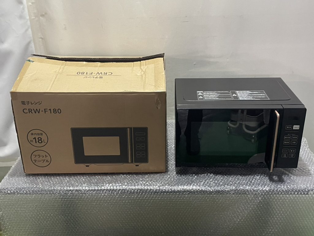 埼玉県川越市で出張買取したYAMAZEN 山善の電子レンジ（美品）の買取事例写真