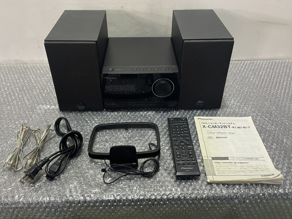 埼玉県戸田市で出張買取したPioneer パイオニアのコンポの買取事例写真