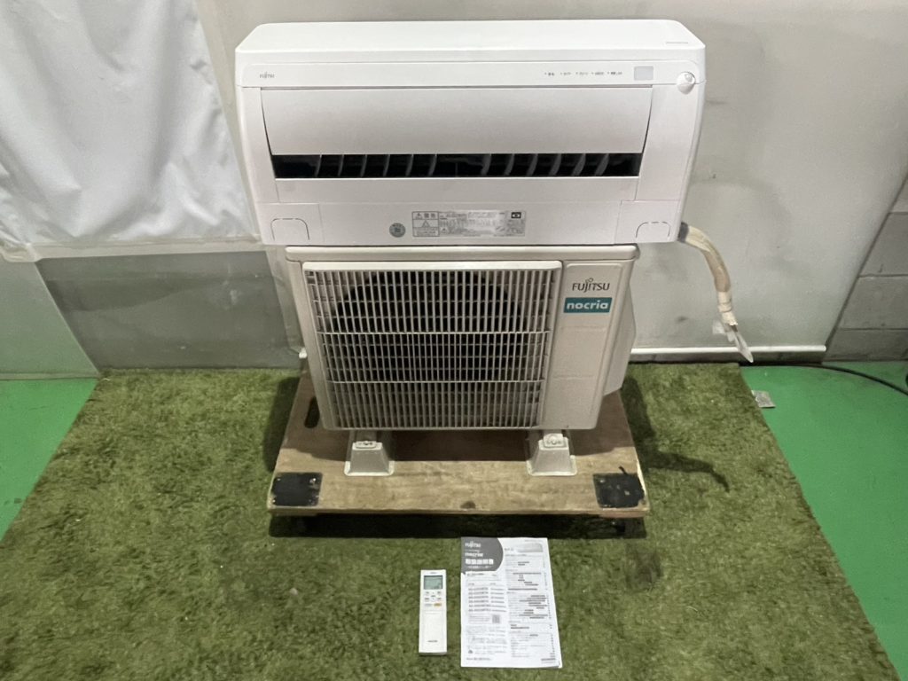 埼玉県吉川市で出張買取したFUJITSU 富士通のエアコンの買取事例写真