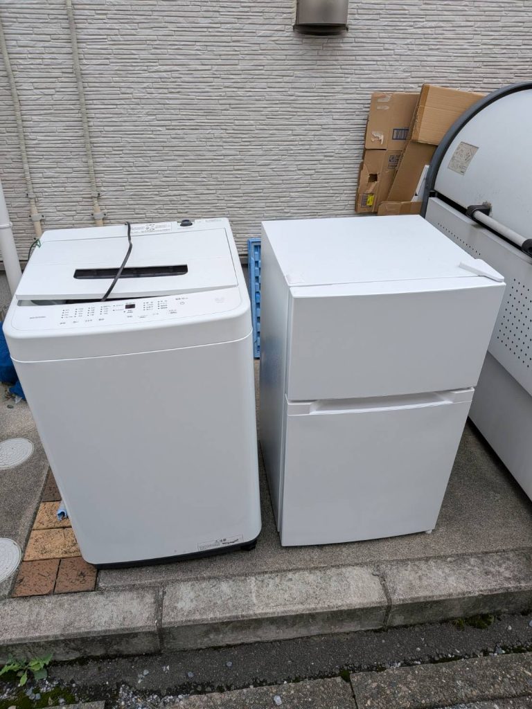 千葉県浦安市での不用品回収の作業前の様子