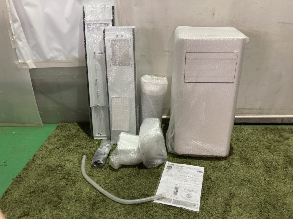 埼玉県川口市で出張買取したIRIS OHYAMA アイリスオーヤマのクーラー（未使用品）の買取事例写真