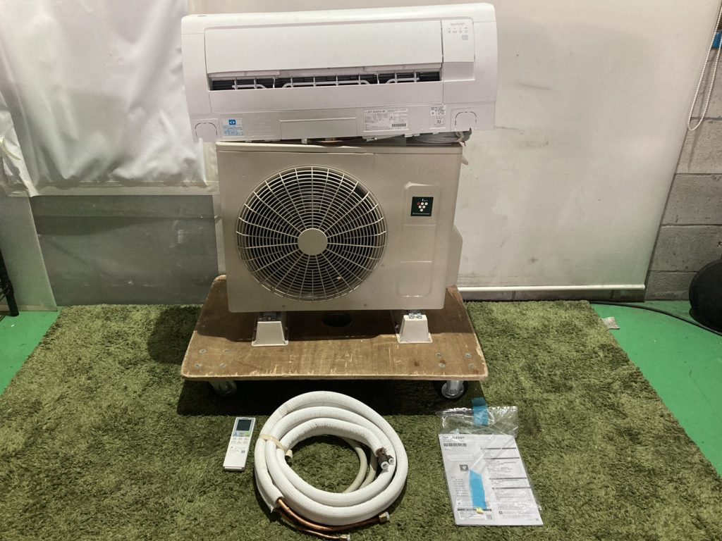 東京都北区で出張買取したSHARP シャープのエアコンの買取事例写真