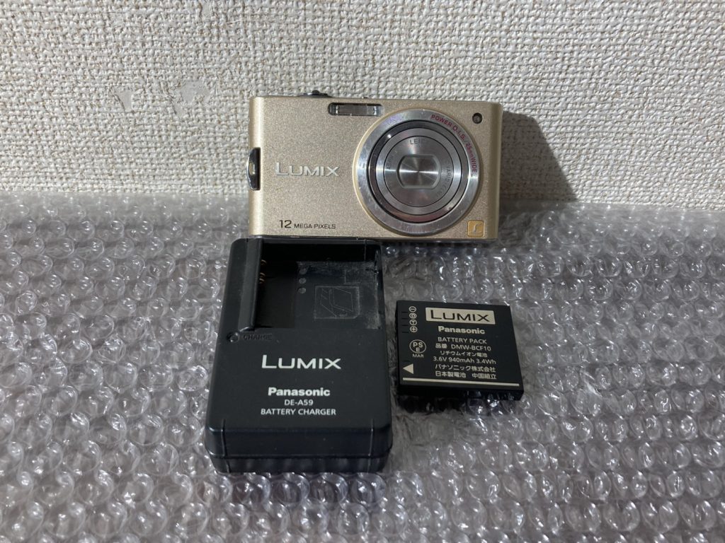 東京都板橋区で出張買取したパナソニックのデジカメの買取事例写真