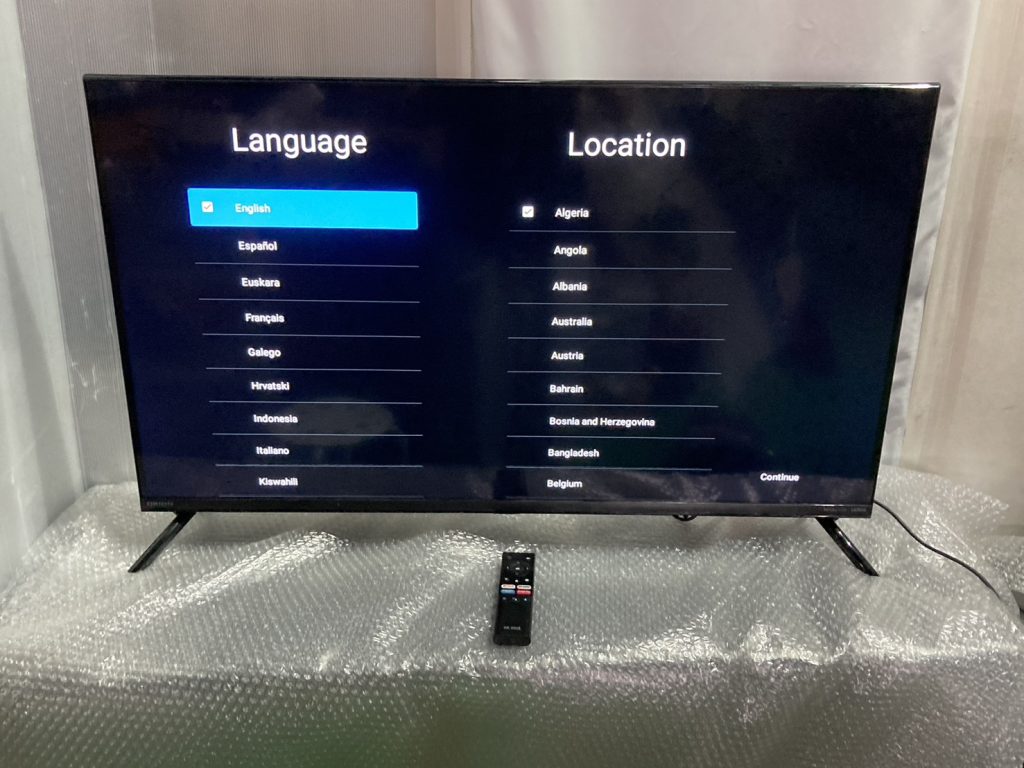 千葉県浦安市で出張買取したORION オリオンのテレビの買取事例写真