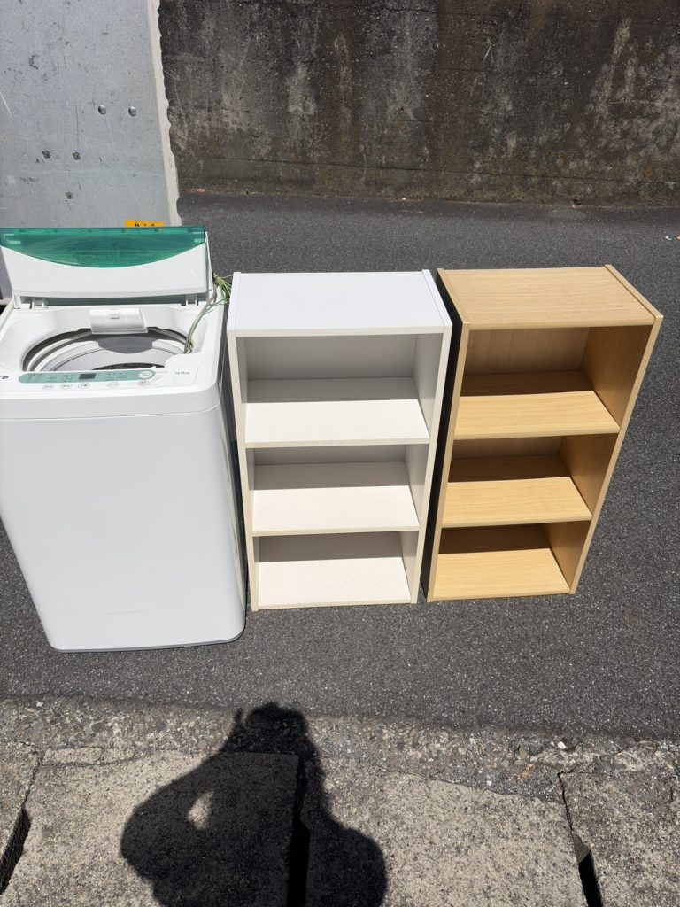 千葉県佐倉市での不用品回収の作業前の様子
