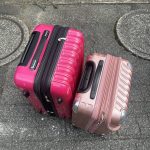 千葉県浦安市での不用品回収の作業写真（スーツケース×2）
