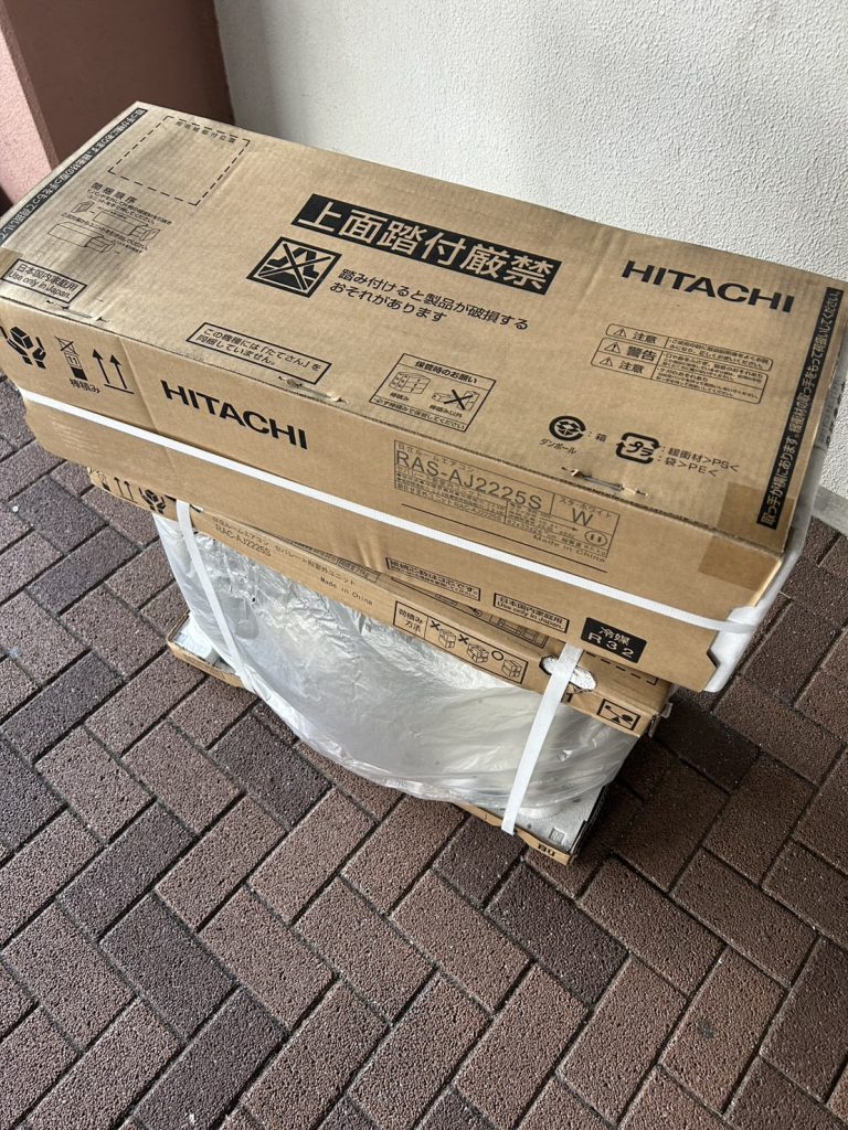 千葉県市川市での不用品回収の作業前の様子