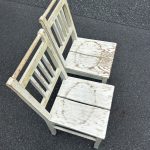千葉県市川市での不用品回収の作業写真（イス×2）