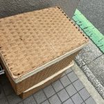 千葉県市原市での不用品回収の作業写真（ケース×2）