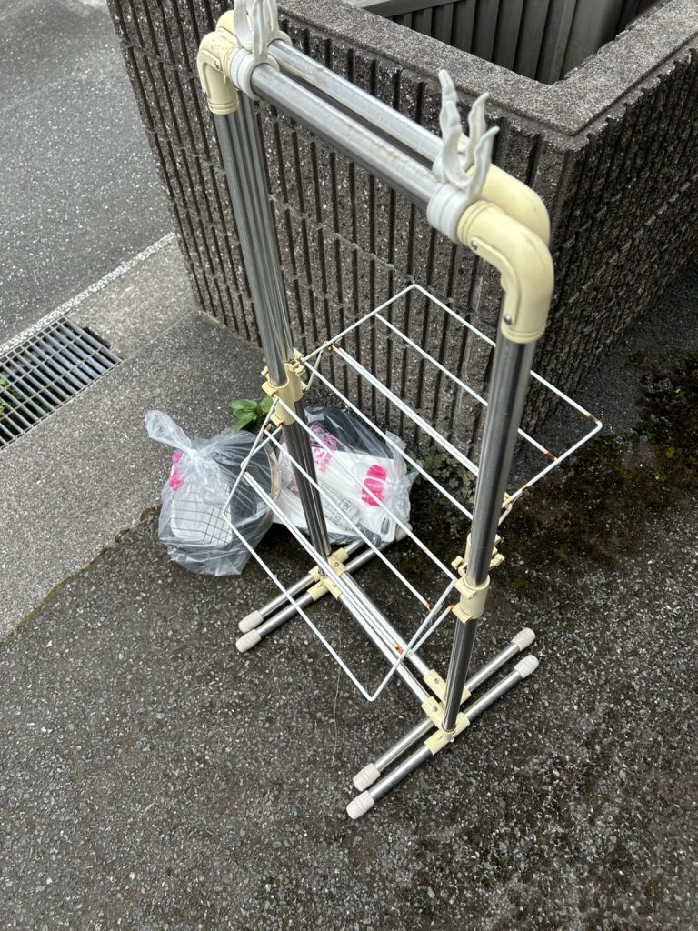 千葉県市原市での不用品回収の作業前の様子