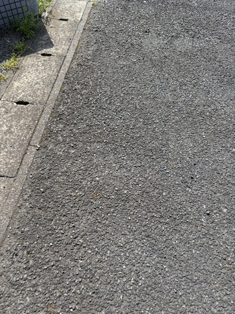 千葉県佐倉市での不用品回収の作業後の様子
