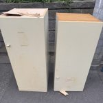 千葉県習志野市での不用品回収の作業写真（棚×2）