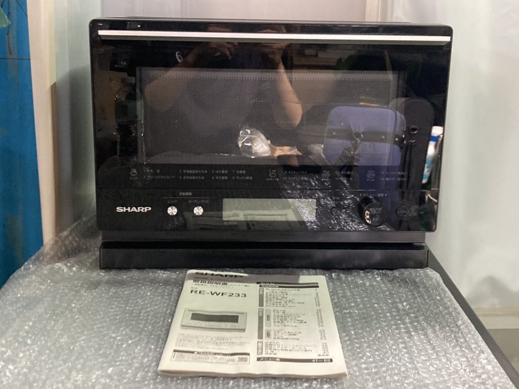 千葉県八千代市で出張買取したSHARP シャープの電子レンジの買取事例写真