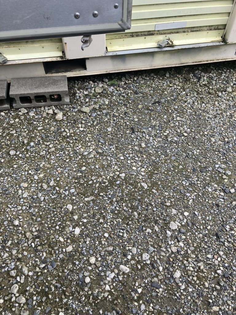 千葉県市原市での不用品回収の作業後の様子