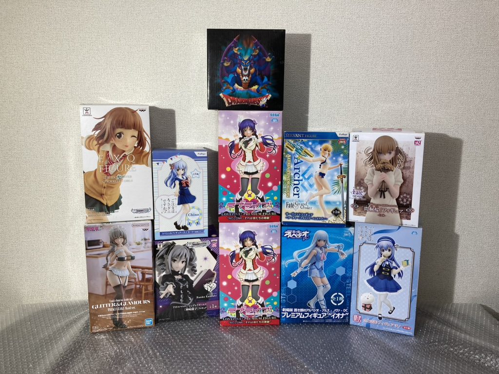 千葉県習志野市で出張買取したアニメグッズの買取事例写真