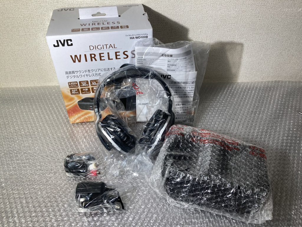 埼玉県戸田市で出張買取したJVCのイヤホンの買取事例写真
