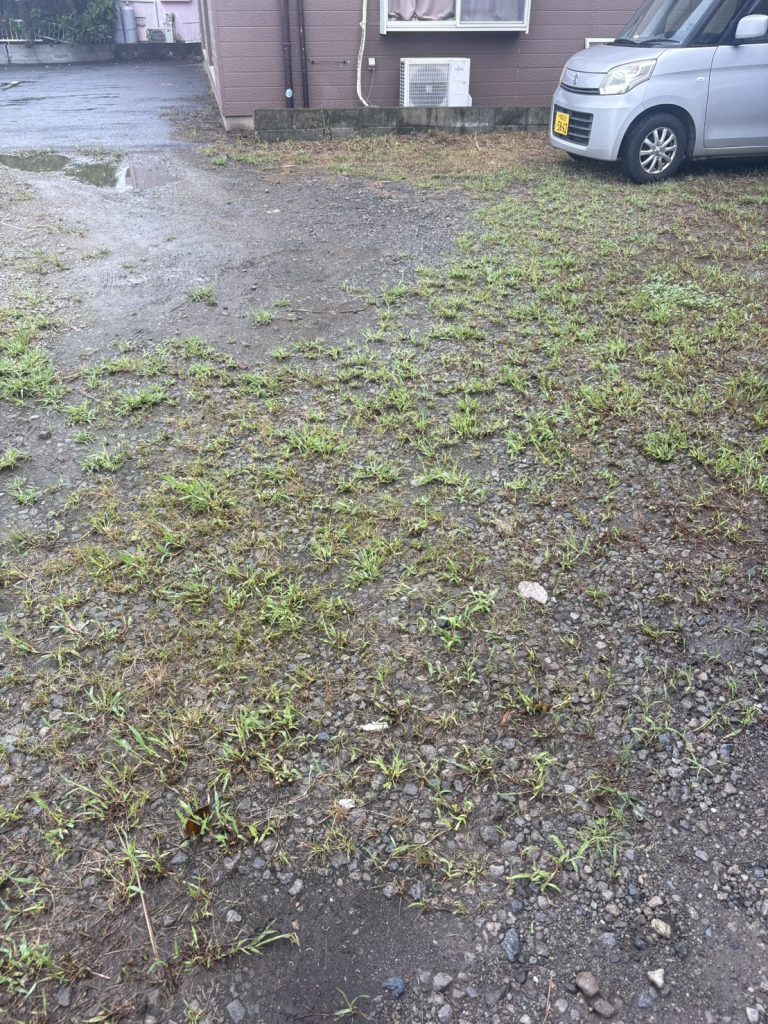 千葉県八街市での不用品回収の作業後の様子