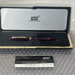 千葉県浦安市で出張買取したMONTBLANC モンブランの万年筆（美品）の買取事例写真