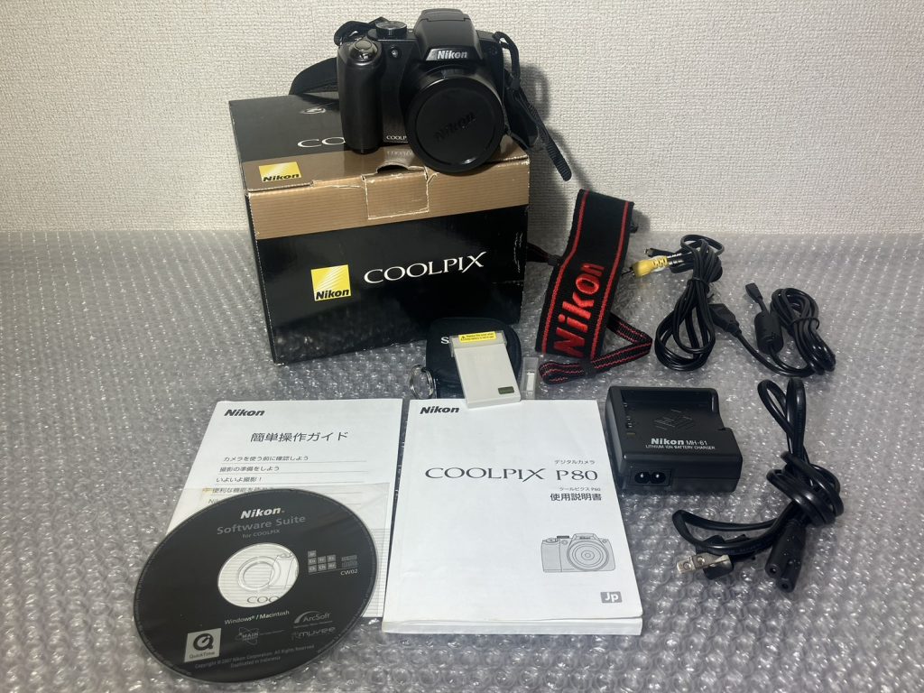 埼玉県蕨市で出張買取したニコンの一眼レフカメラ（美品）の買取事例写真