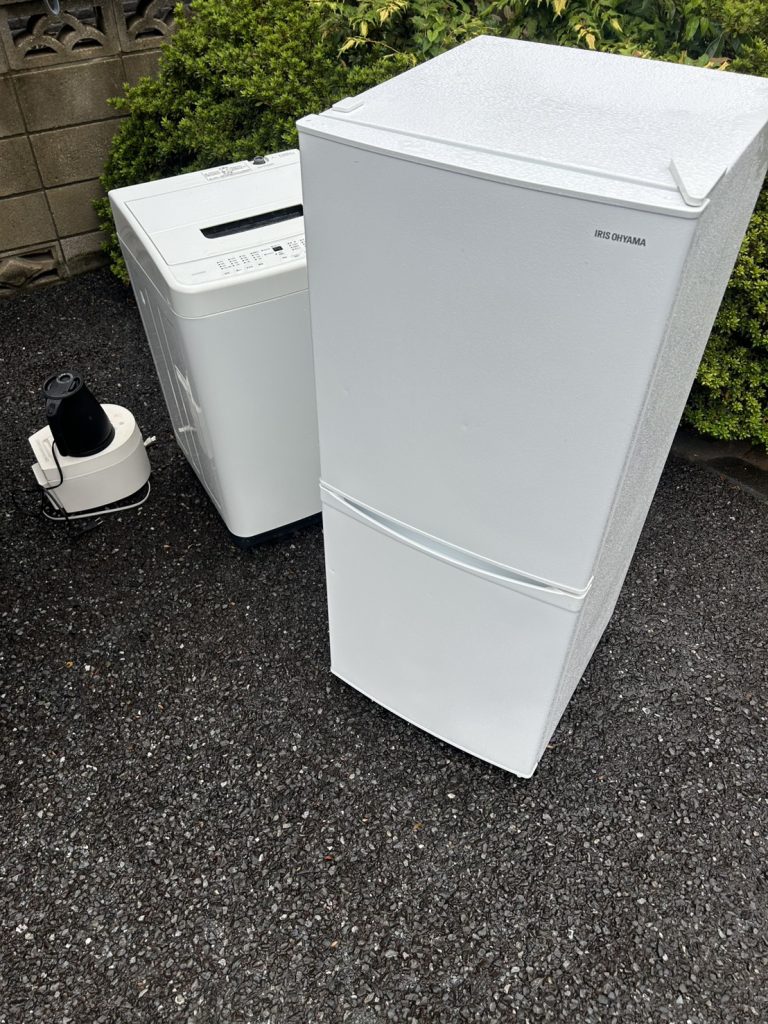 千葉県柏市での不用品回収の作業前の様子