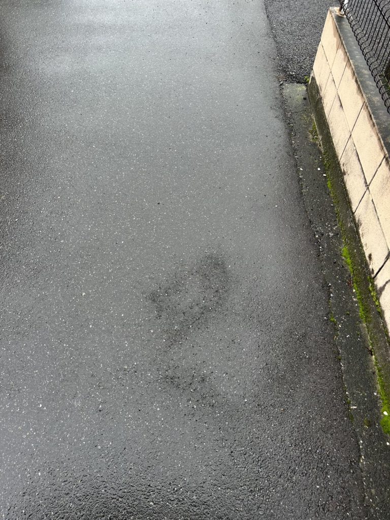 千葉県流山市での不用品回収の作業後の様子
