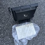 千葉県船橋市での不用品回収の作業写真（テレビ、ノートPC）
