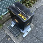 千葉県船橋市での不用品回収の作業写真（アンプ、ステッパー）