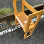 千葉県船橋市での不用品回収の作業写真（テーブル×2）
