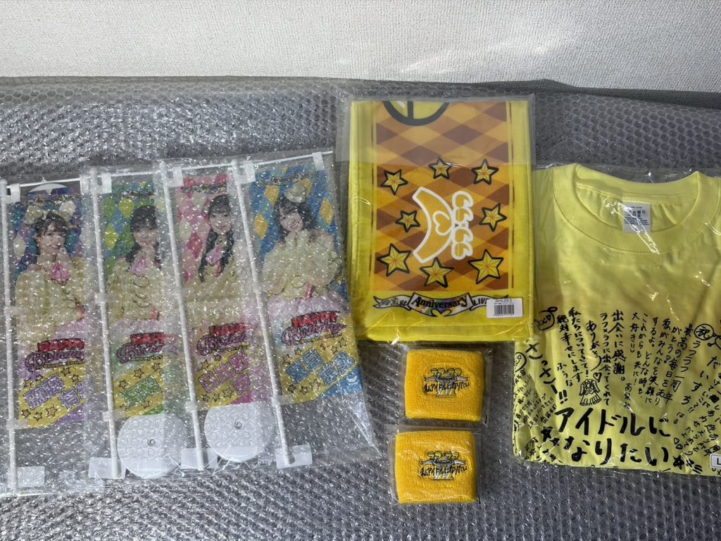 千葉県市川市で出張買取したアイドルグッズの買取事例写真