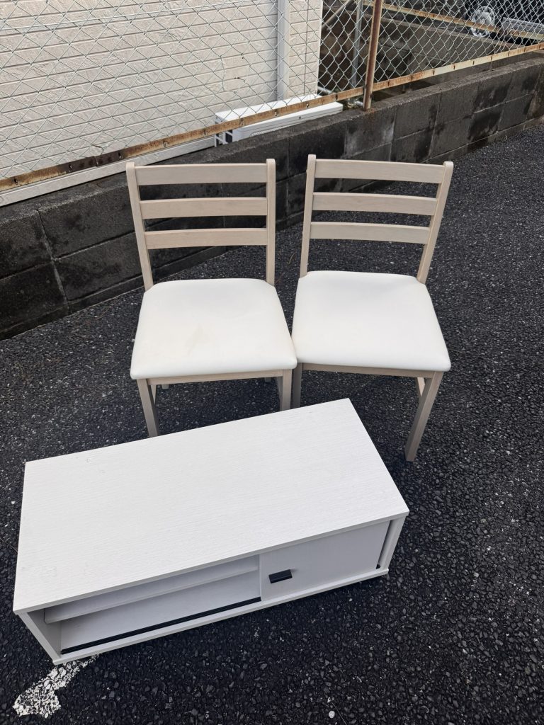 千葉県八千代市での不用品回収の作業前の様子