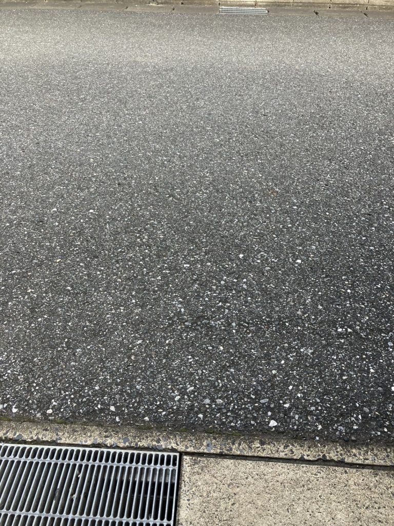 千葉県千葉市稲毛区での不用品回収の作業後の様子