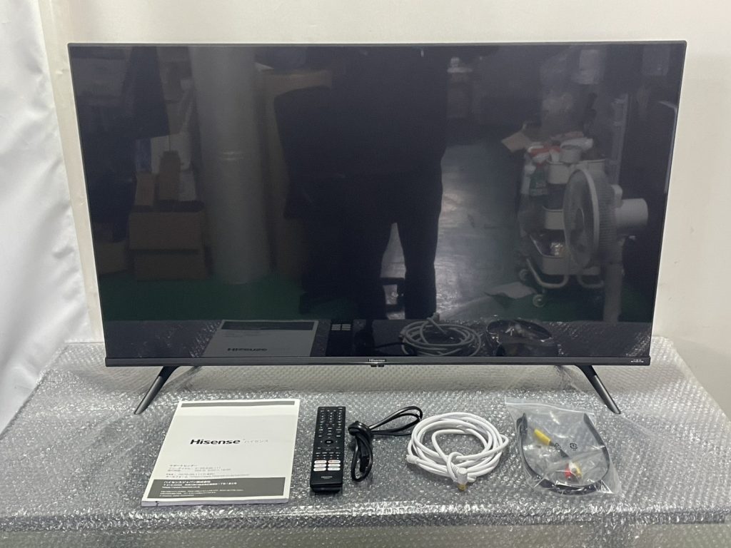 東京都北区で出張買取したHisense ハイセンスのテレビの買取事例写真