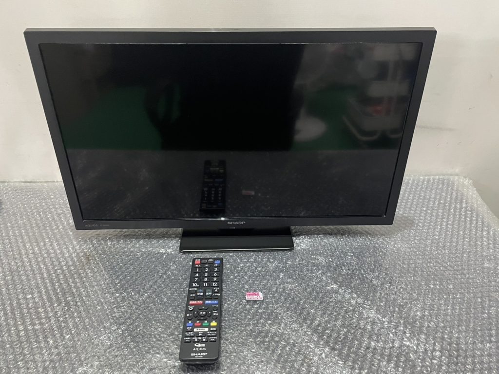 東京都板橋区で出張買取したSHARP シャープのテレビの買取事例写真