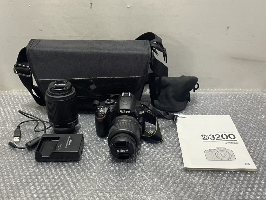 埼玉県川越市で出張買取したNikon ニコンの一眼レフカメラ（美品）の買取事例写真