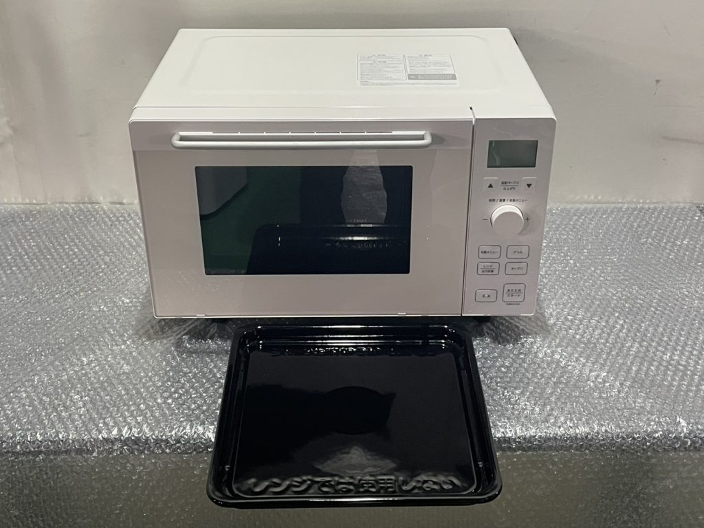 埼玉県蕨市で出張買取した無印良品の電子レンジ（良品）の買取事例写真