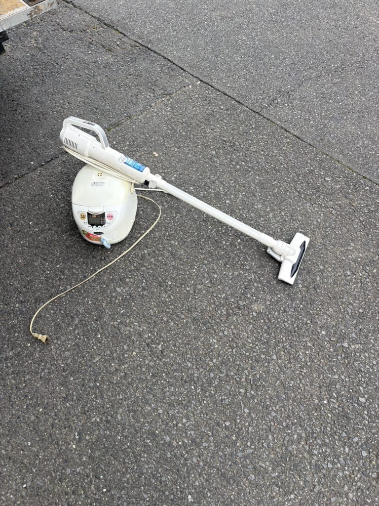 千葉県船橋市での不用品回収の作業前の様子