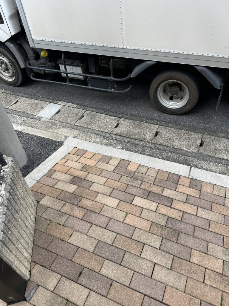 千葉県流山市での不用品回収の作業後の様子